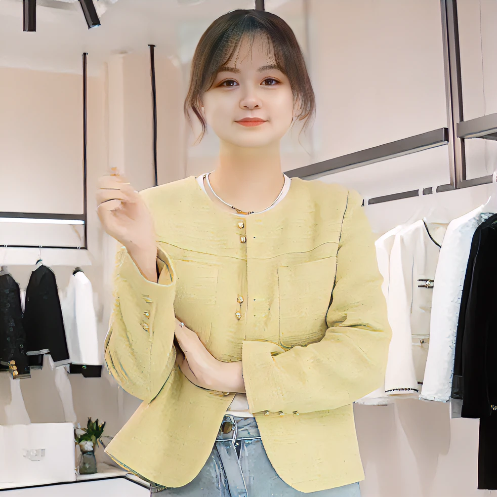 上衣女外套小香风短外套夏季气质短款时尚休闲小个子百搭长袖宽松