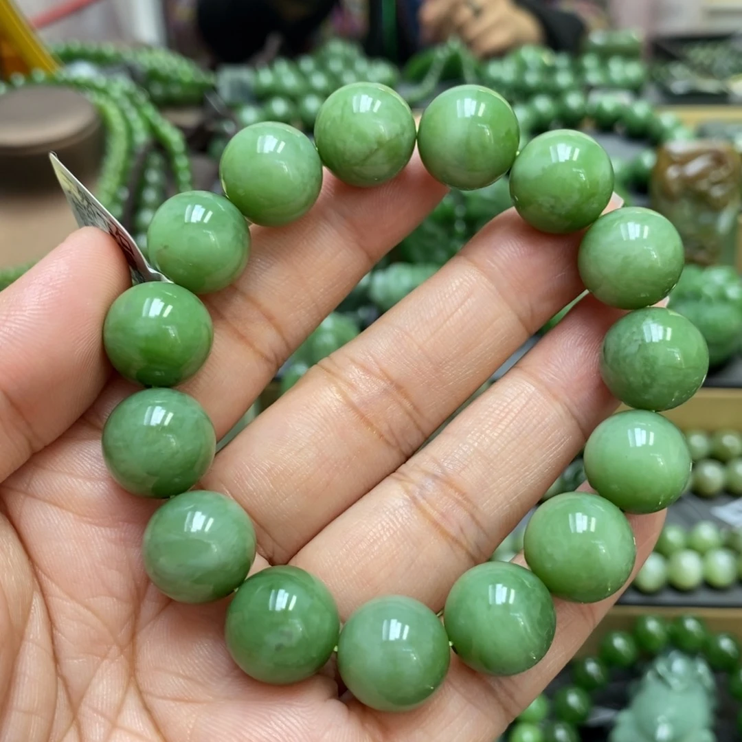 和田玉手串未镶嵌