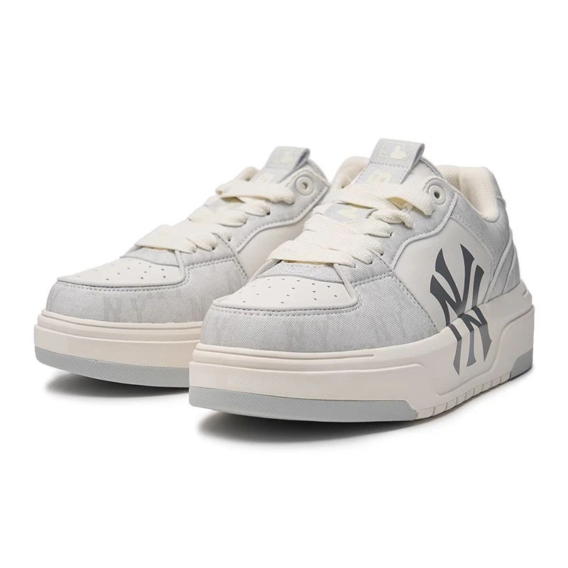 MLB张凌赫明星同款男女情侣老花时尚学长鞋24春夏3ASXCLD4N板鞋