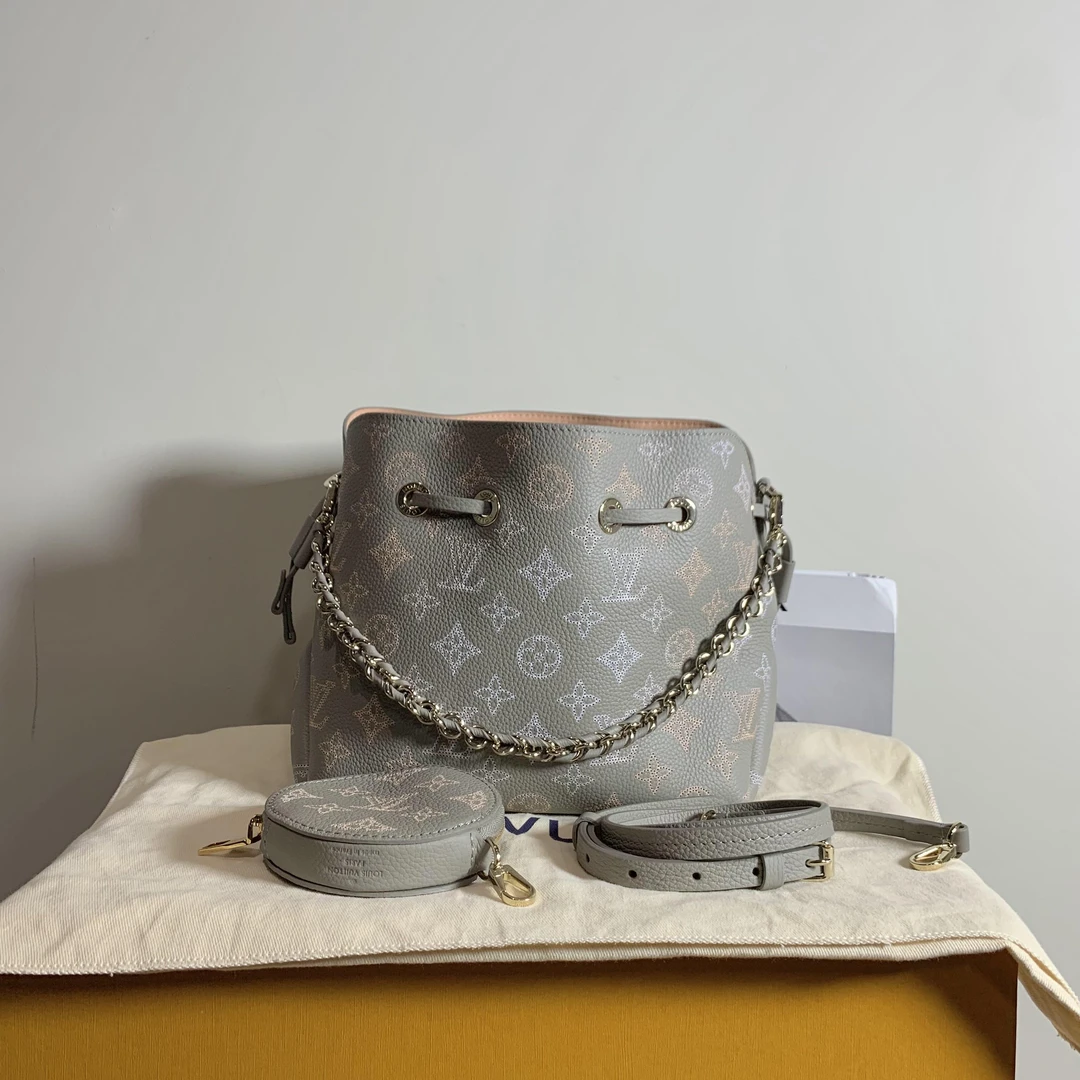 95新 LouisVuitton/路易威登 壹臻/ 灰色bella月光女神 61889586