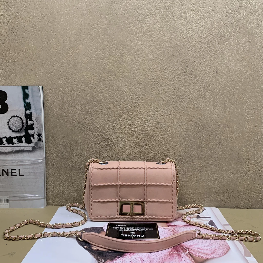 95新 Chanel/香奈儿 拆单/壹臻/2.55mini口盖包 22开 41264878