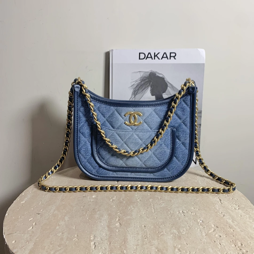 99新 Chanel/香奈儿 壹臻/24S渐变横版hobo/12596537