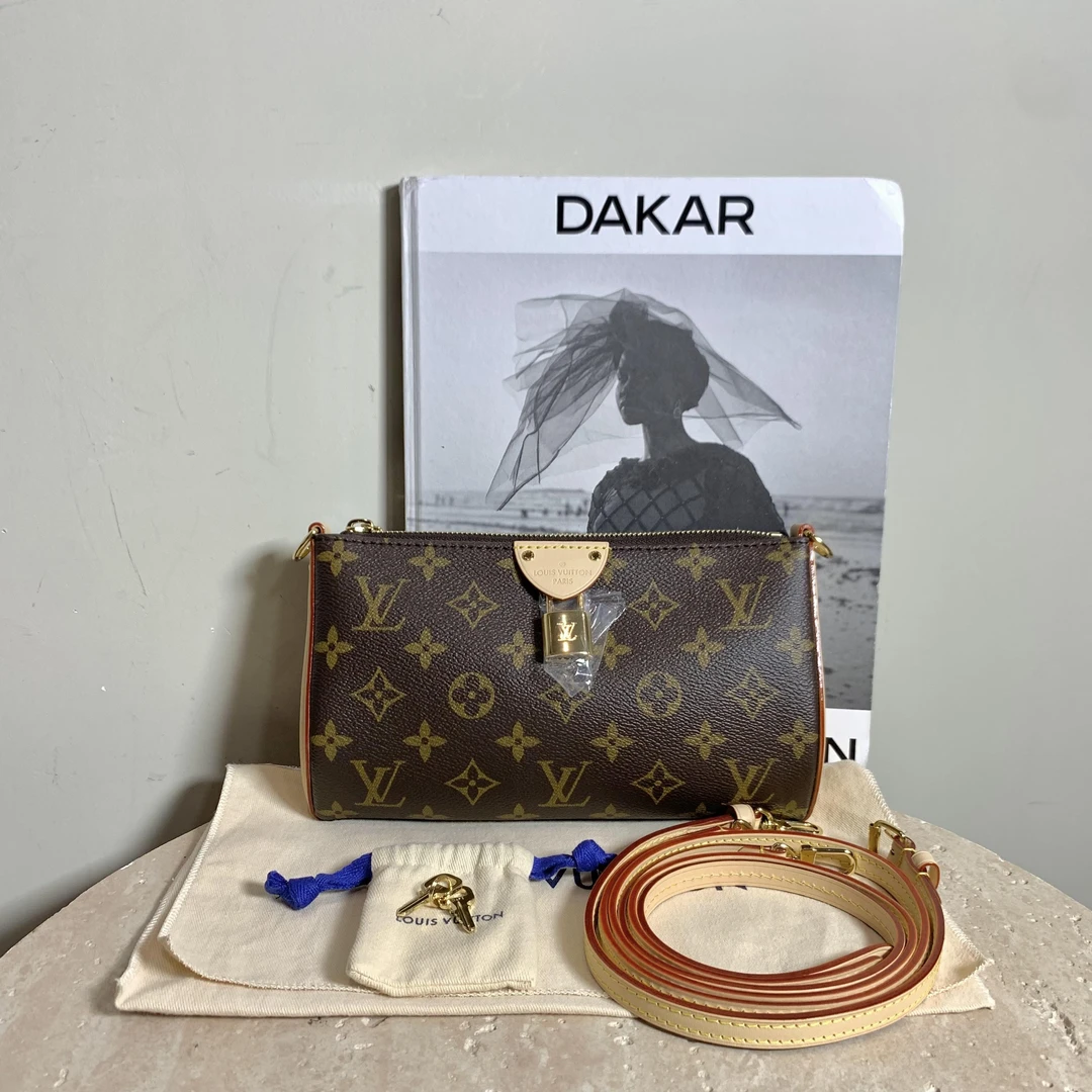 99新 LouisVuitton/路易威登 壹臻/老花tirette锁头包13928919