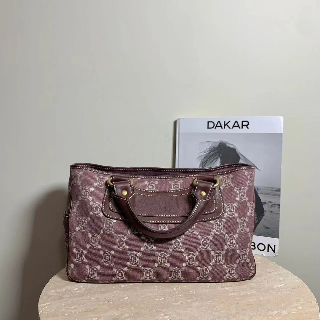 95新 Celine/思琳 壹臻/9新 Celine红色中古tote 53009513