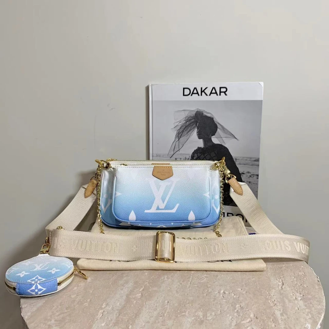 95新 LouisVuitton/路易威登 susu壹臻/云朵系列五合一/76250942