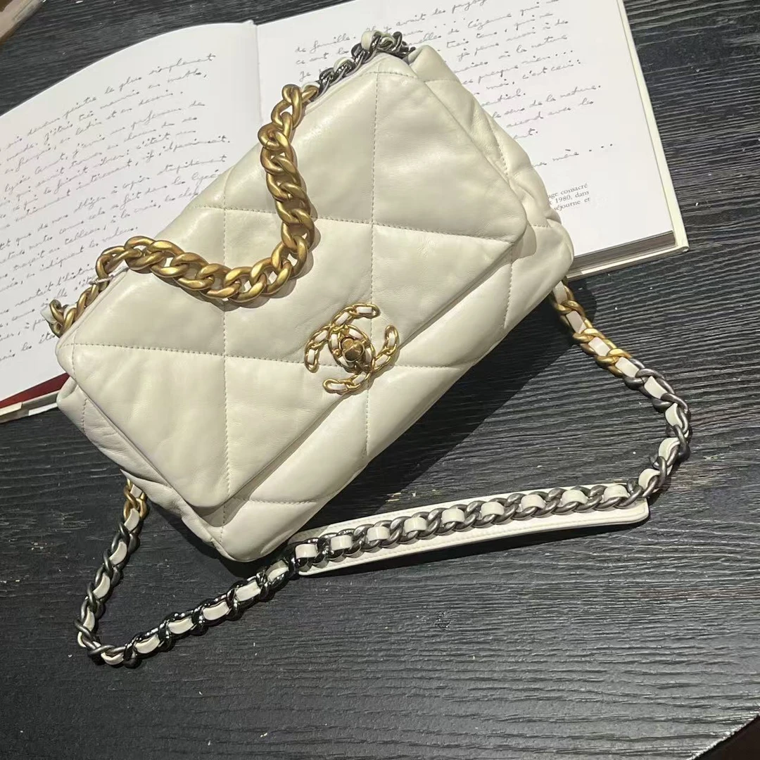 95新 Chanel/香奈儿 舍得 Chanel 19Bag 小号链条包