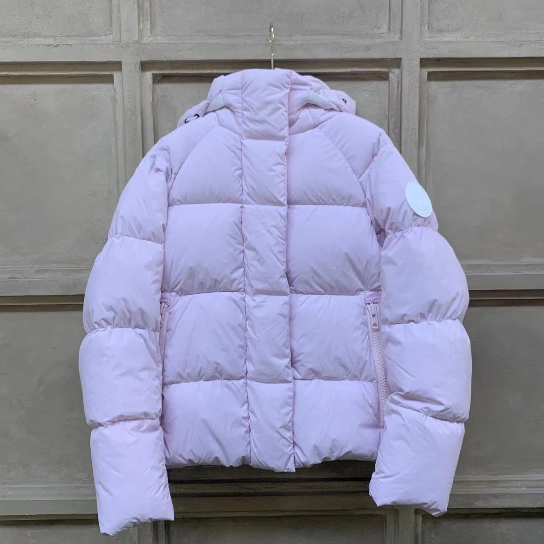 95新 壹臻中古/大鹅 樱花粉羽绒服M165/9 2A 53593435