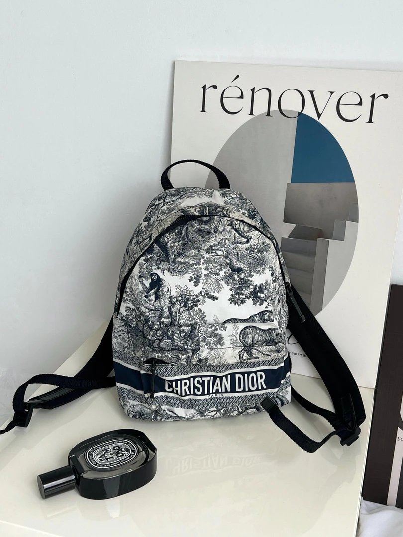 95新 DIOR/迪奥 赤境·8555 动物园丛林系列双肩包迷你mini