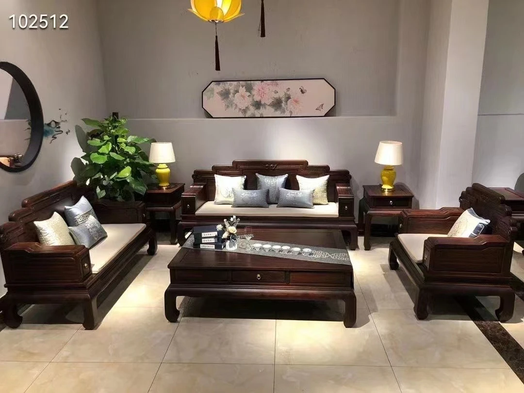 东非酸枝 彩云红木沙发