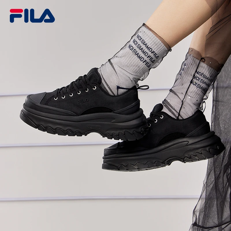 Fila/斐乐LAVA女鞋【酷帅机能风】增高显瘦舒适休闲复古运动鞋