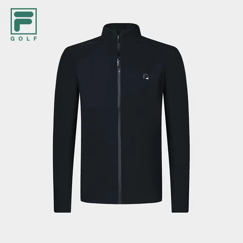 FILA斐乐男士夏季新款高尔夫户外立领休闲百搭外套A11M425703F