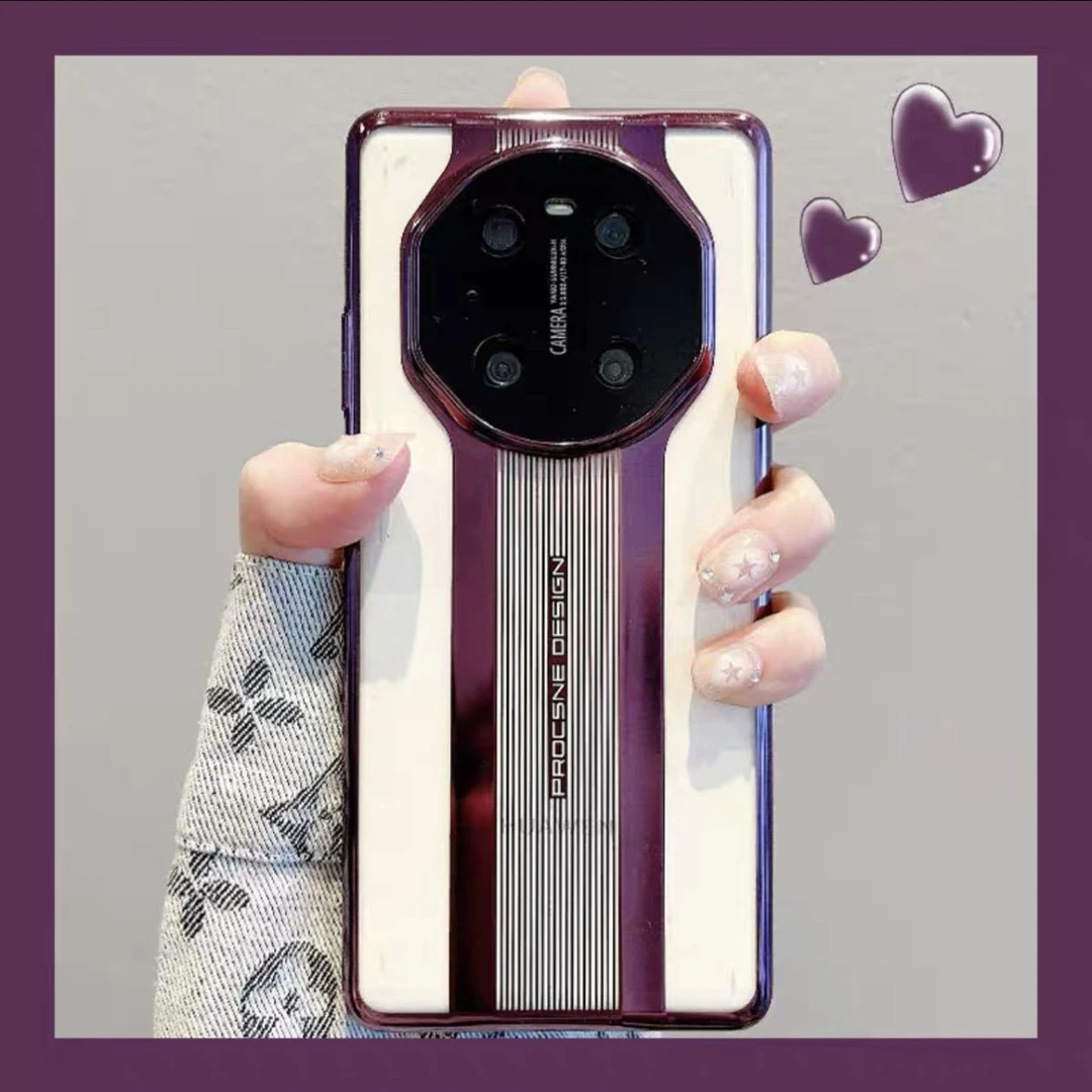 防尘秒变华为mate60Pro/50Rs手机壳新款保时捷mate40/30Epro全包