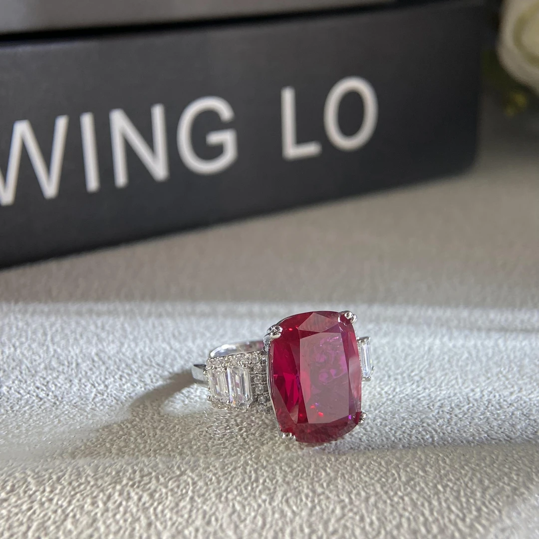 【橘子专属】时尚轻奢经典红色戒指ZSS5290