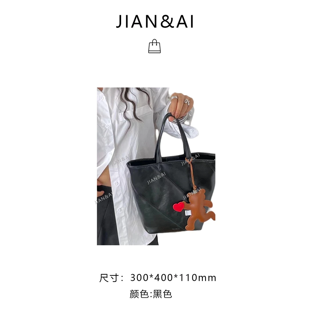 【RAIN.CUN】新款小众洋气时尚休闲腋下斜跨女包 SK-92221-黑色