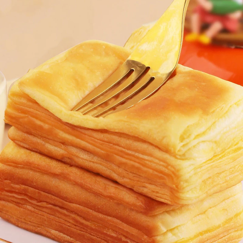 「到手33包」千层全脂牛乳小面包即食学生早餐速食手撕面包整箱批发