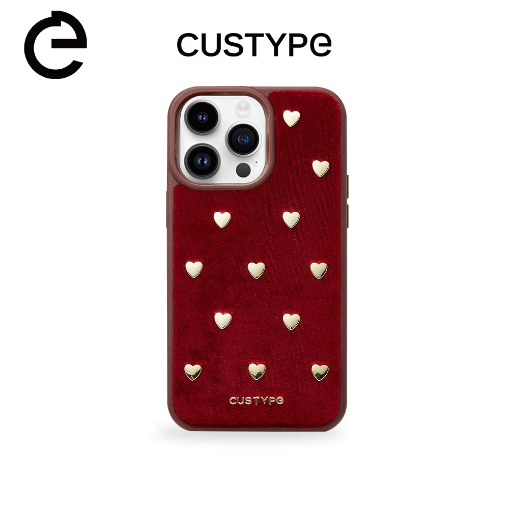 Custype适用于苹果15pro手机时尚网红毛绒质感全包创意个性手机壳