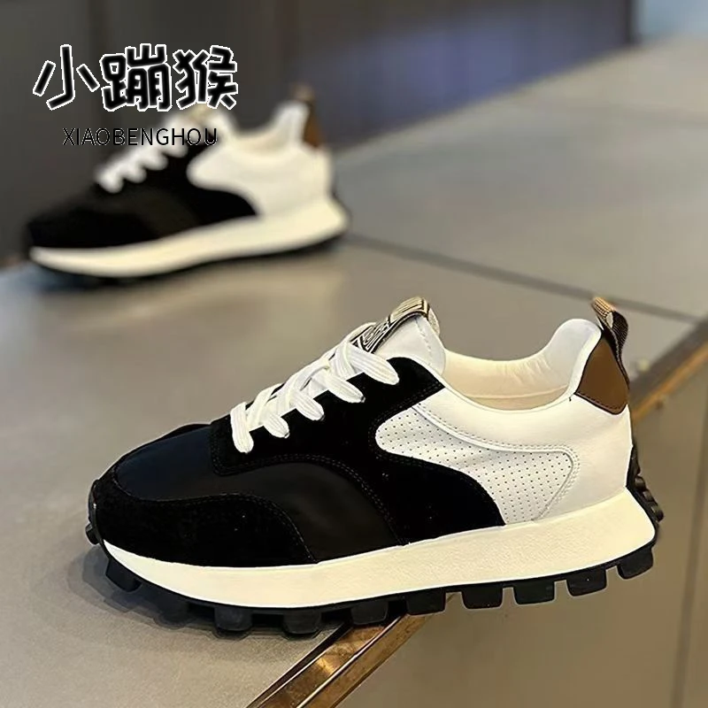 男鞋秋季新款户外透气百搭休闲潮鞋男士时尚耐磨运动阿甘鞋-AB902