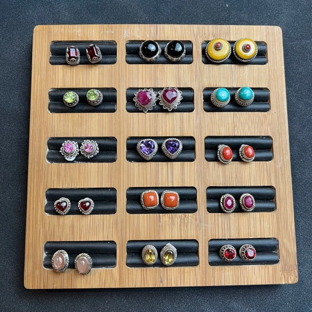 合金耳饰 中古vintage 国外回流复古潮流单品耳钉耳坠耳环