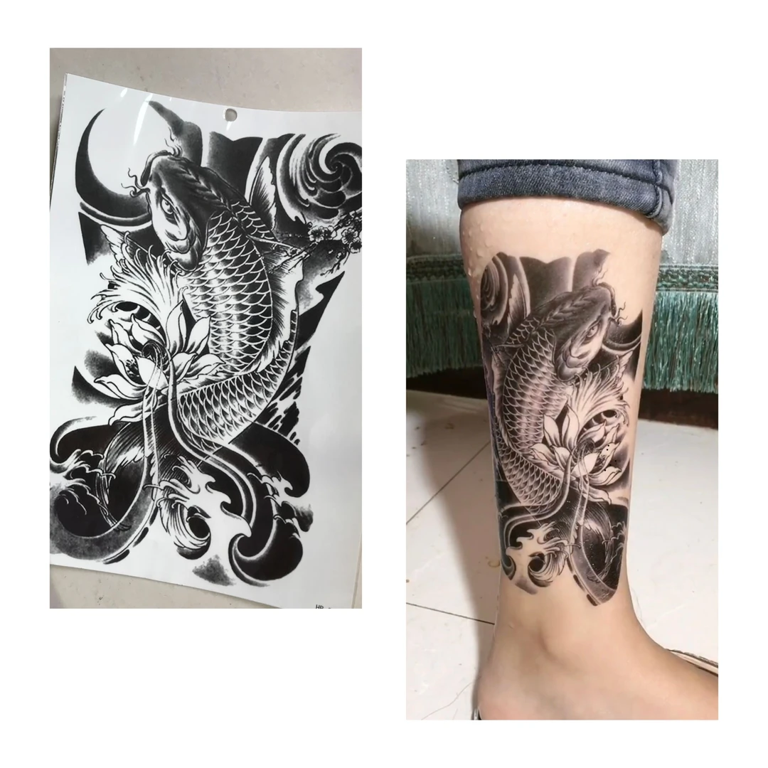 普通款锦鲤鱼贴纸贴画 防水 可立即卸除