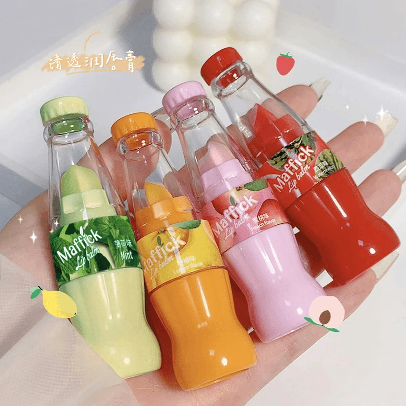 可乐型儿童唇膏宝宝润唇膏保湿滋润婴儿男孩女孩小女孩专用护唇膏