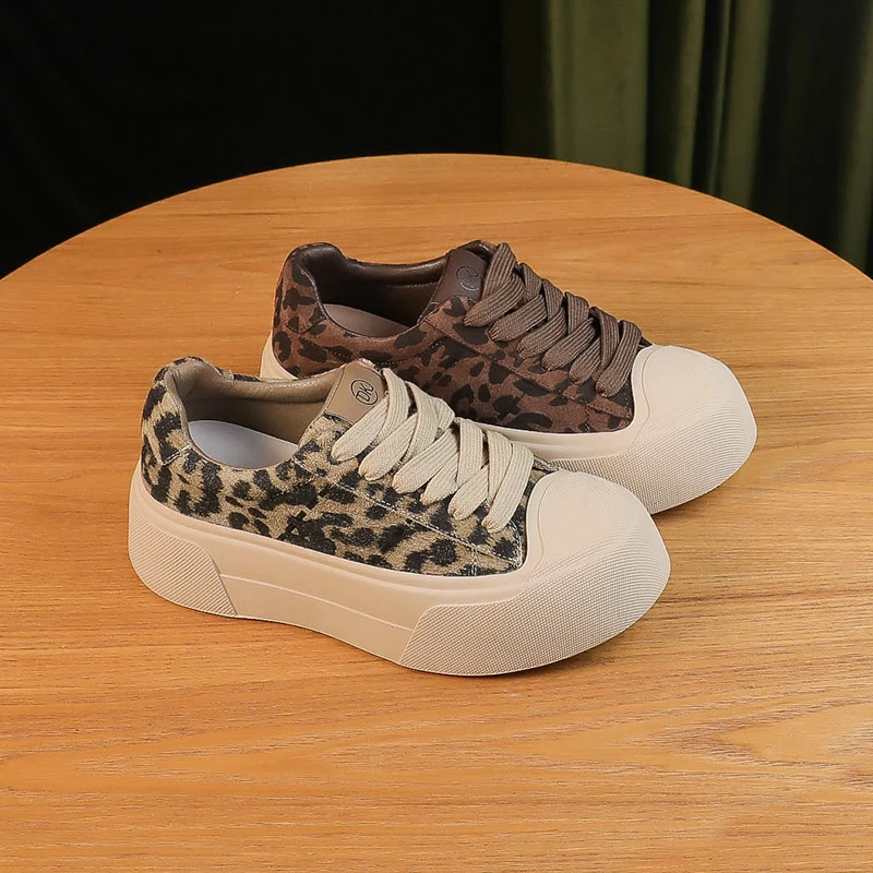 U06312真皮乐福鞋休闲鞋5.5cm平底单鞋复古妈妈女鞋直播2024秋季