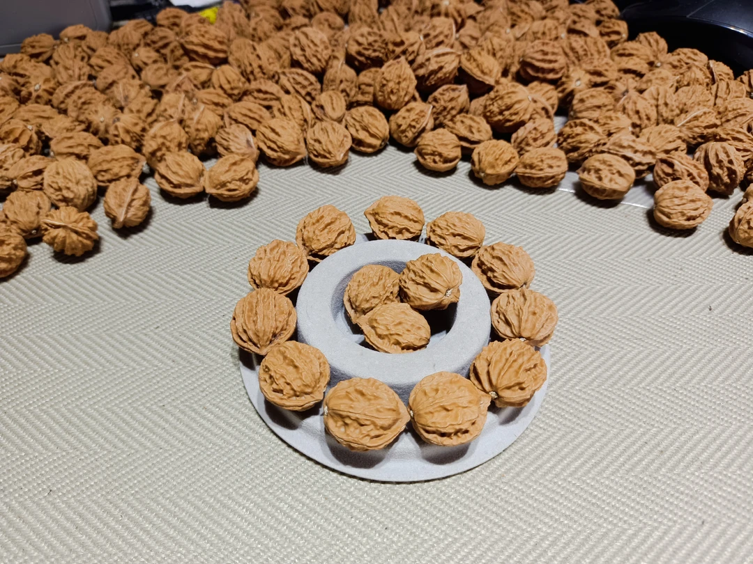 非金属木质手链 12号野生小秋子手串练手手串八楞手串姜黄皮手串