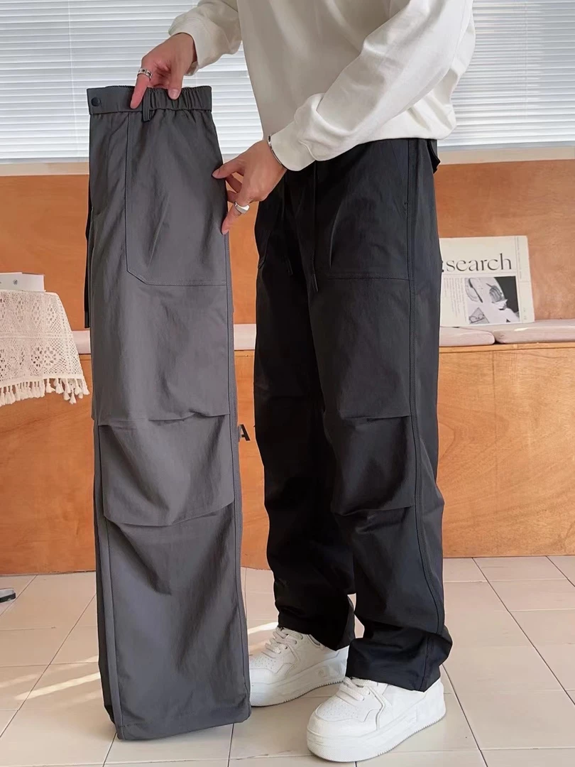 秋季男士休闲宽松百搭伞兵裤