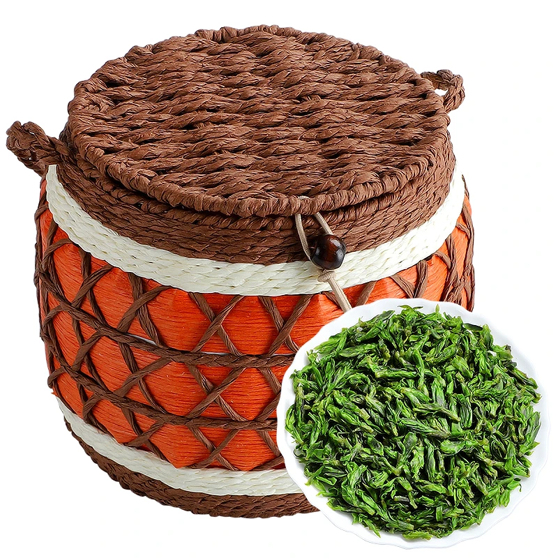 茶叶2025新茶小叶苦丁茶500g四川峨眉山嫩芽新茶花草茶散装提篮