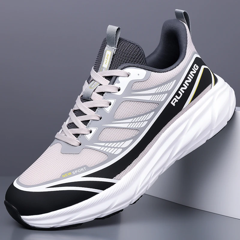 男士休闲减震网面春季软底潮鞋学生轻便秋季百搭夏季透气潮流韩版