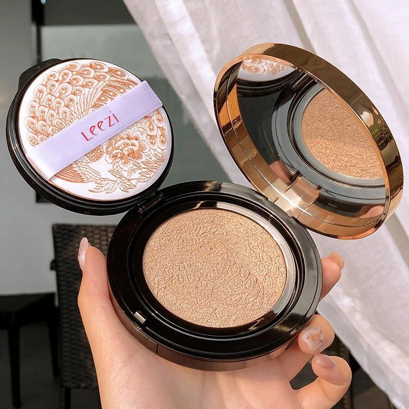 【爆款推荐】莉兹气垫霜推荐遮瑕保湿自然持久BB霜气垫美拉德国货