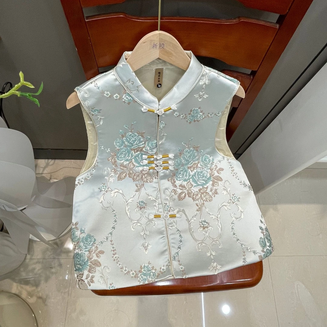 【碧影定制】折颜--新中式马甲重工刺绣新款秋冬款气质显白女装06