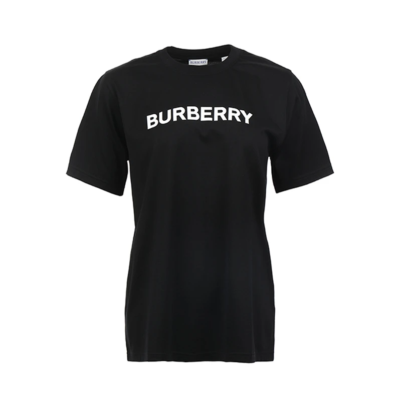 BURBERRY/博柏利 25年新款女士字母印花夏季短袖t恤8080325 男士