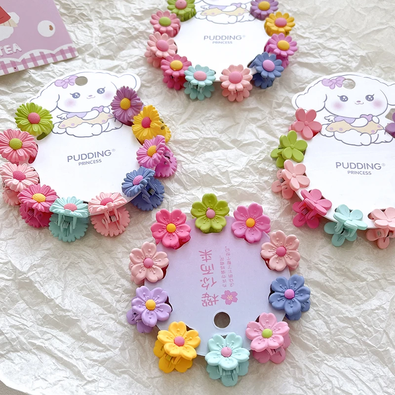 糖果色儿童抓夹迷你小号宝宝侧边发卡女孩碎发刘海夹可爱发抓头饰