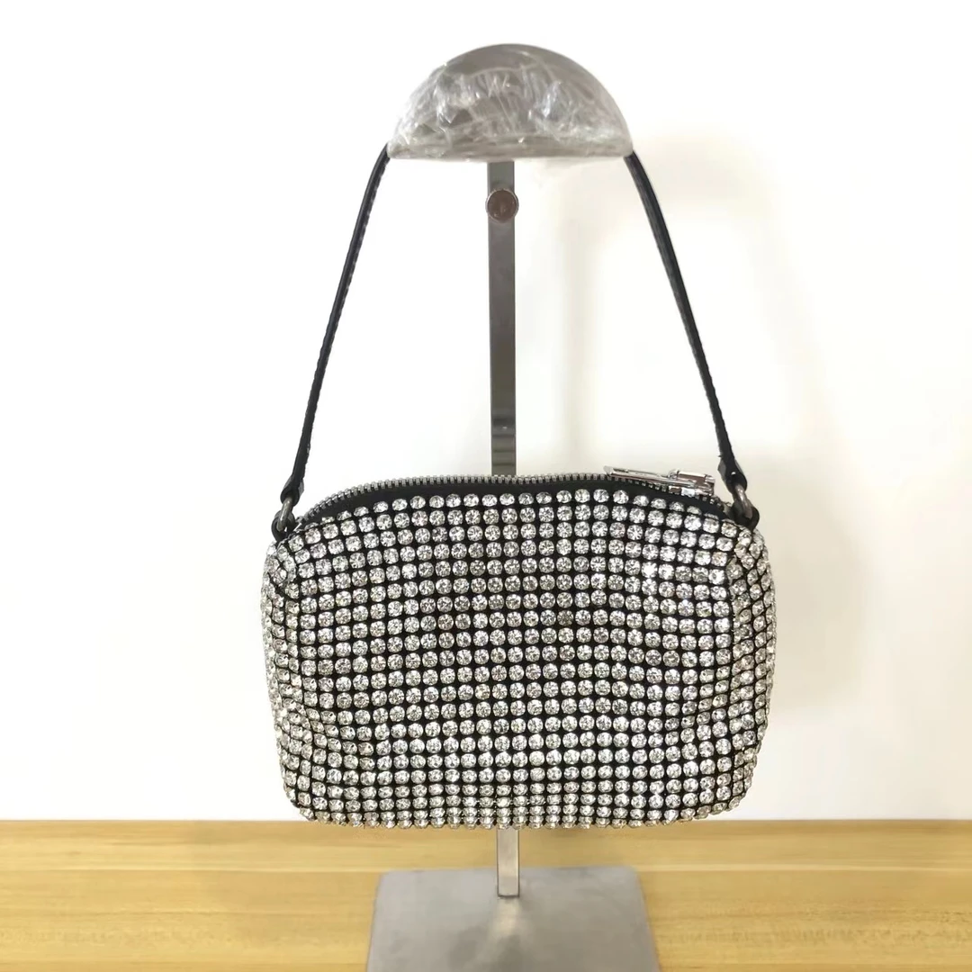 95新 Alexander McQueen/亚历山大·麦昆 钻包JM