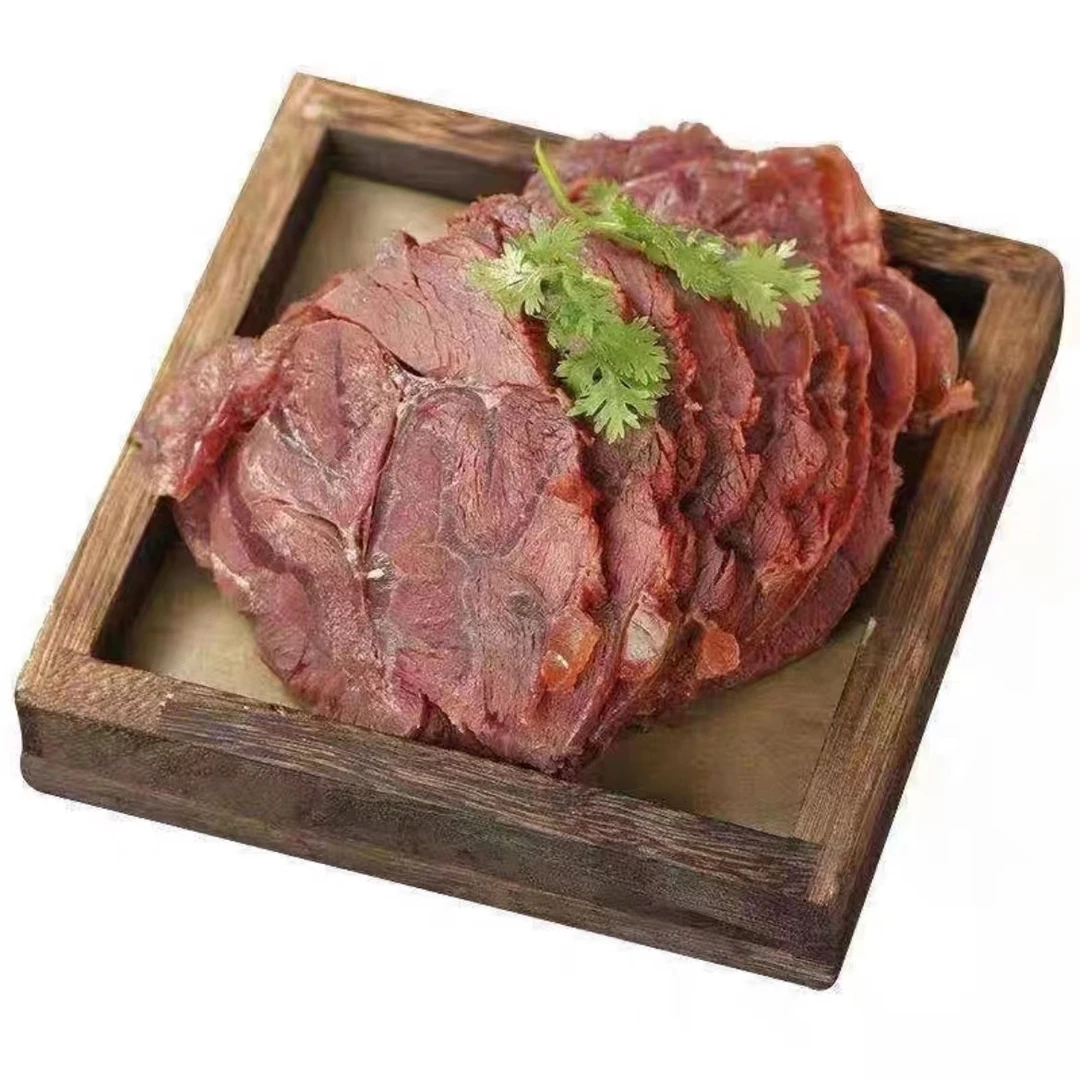 大块现切黄牛肉酱香美味开袋即食真空包装