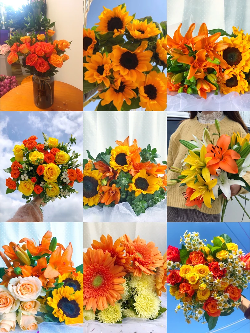 【自选搭配  鲜花  三件一个运费】玫瑰泡泡百合康乃馨向日葵洋牡丹