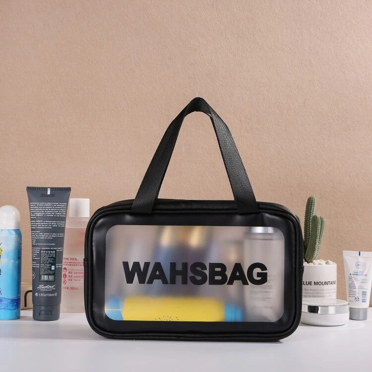 【26*7*16】洗漱包单层化妆包新款旅行防水透明化妆品大容量收纳包