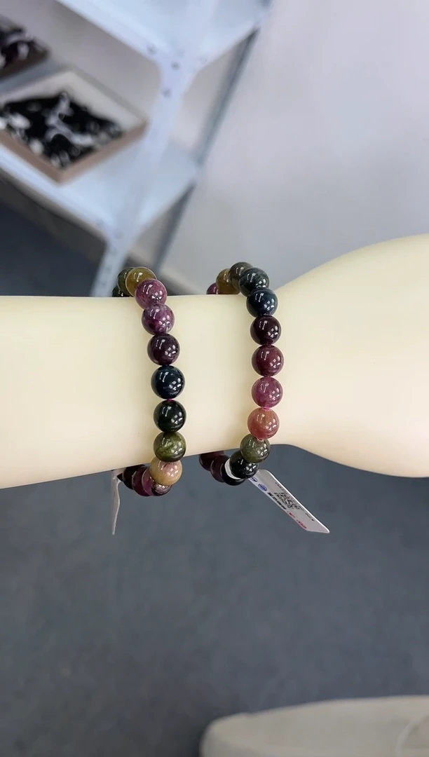 【闪购商品】碧玺（多样性发一件）单圈9mm未镶嵌KS9-043853-62383