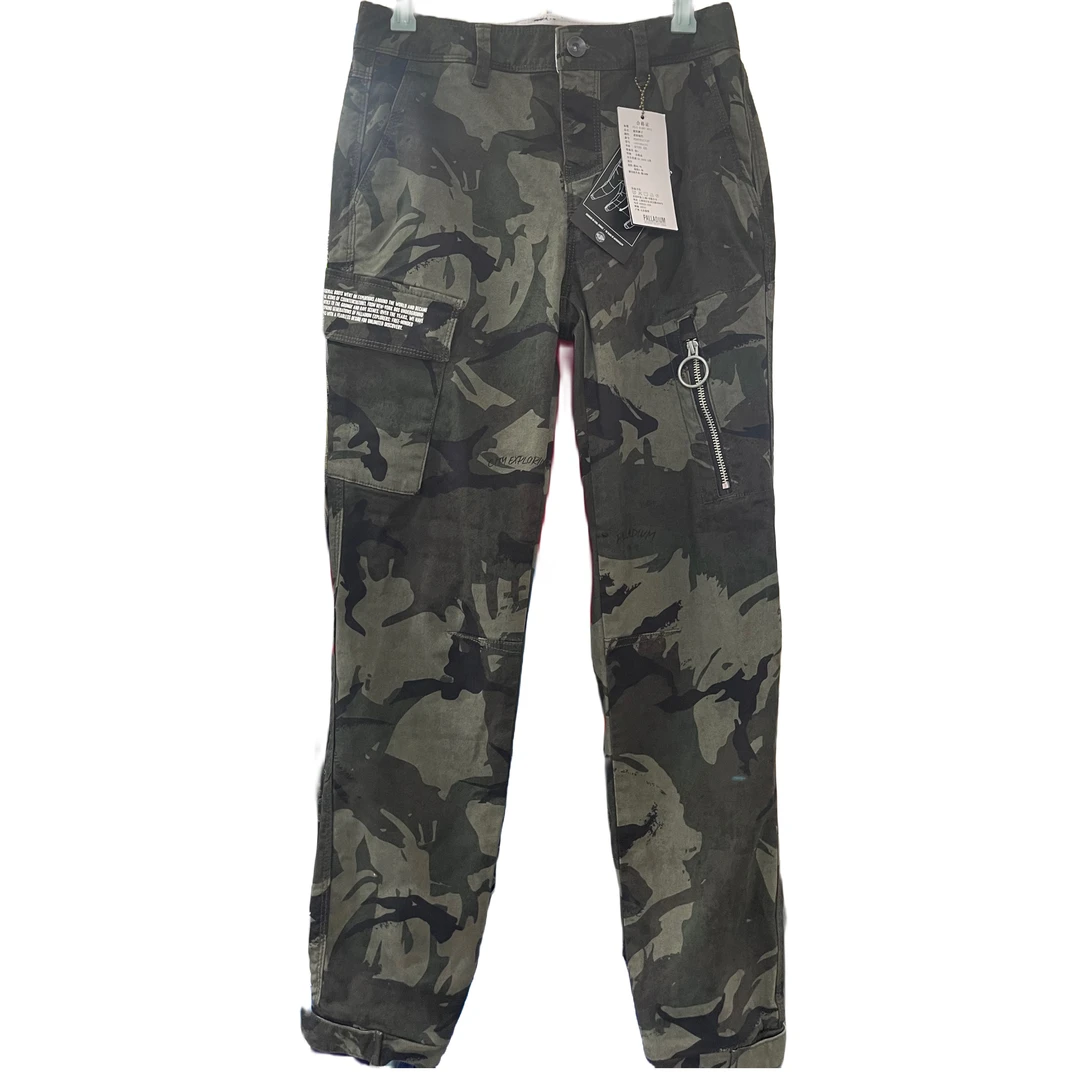 法国品牌正品帕拉家的男女同款工装裤XS S M