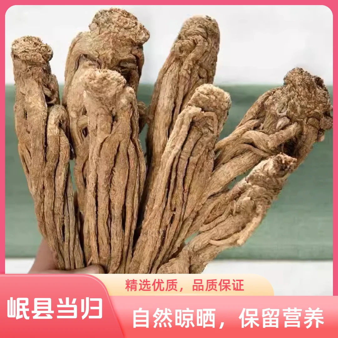 当归岷县全当归整根精选甘肃无硫熏正宗非特级正品党归片黄芪党参