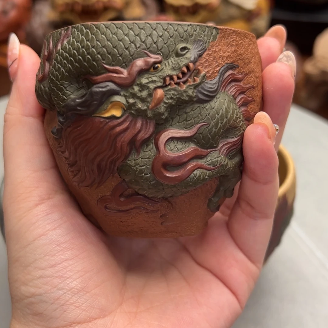 紫砂茶杯紫砂茶杯