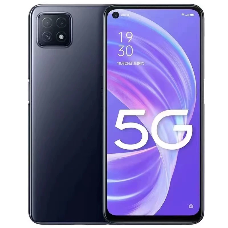 99新 OPPO A72 8+128G 5G全网通 6.5英寸天玑720高清拍照手机二手