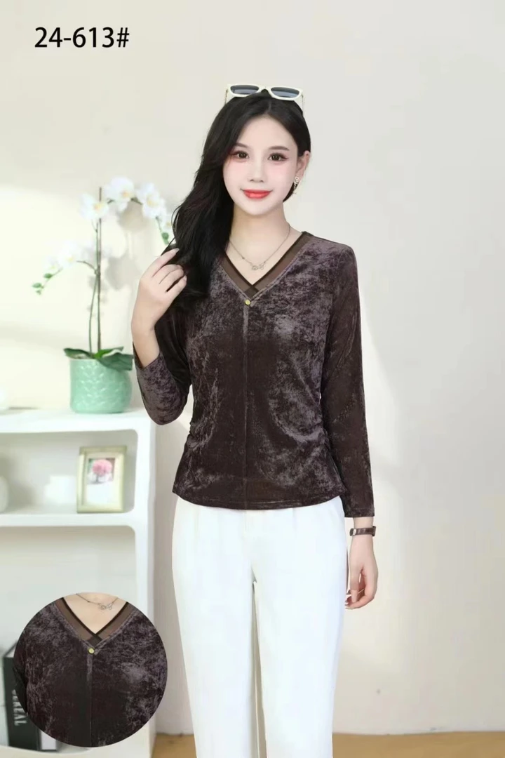 【粉丝专属】0197上衣显瘦气质长袖网红洋气时尚百搭秋季休闲