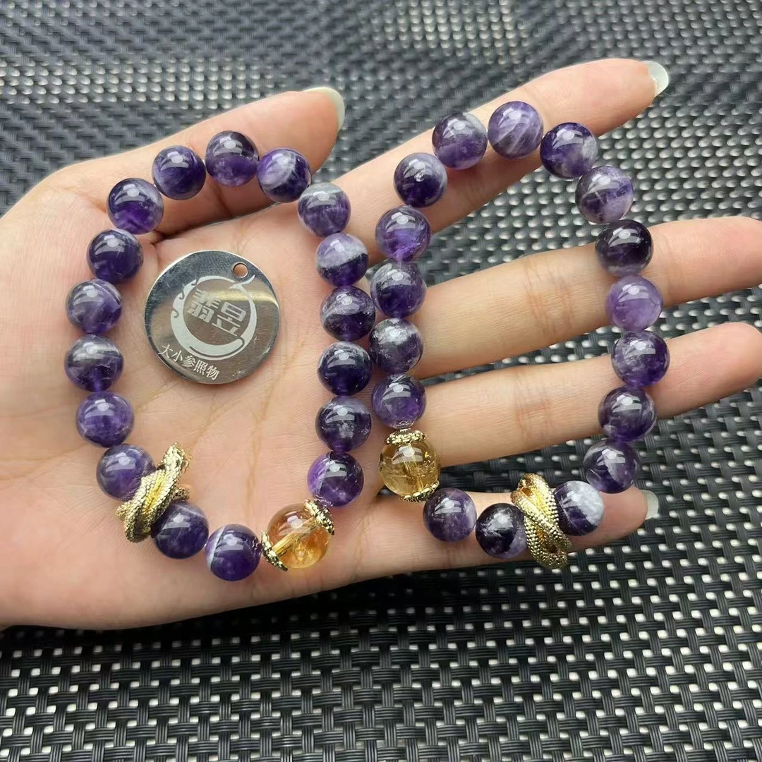 翡昱-N16-10722-水晶手串/约9+/约18颗-多样性发其一-C