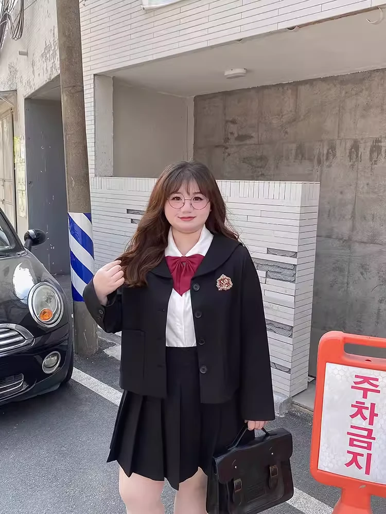 【粉丝回馈】海军领学院风刺绣徽章西装外套女秋遮肉显瘦休闲