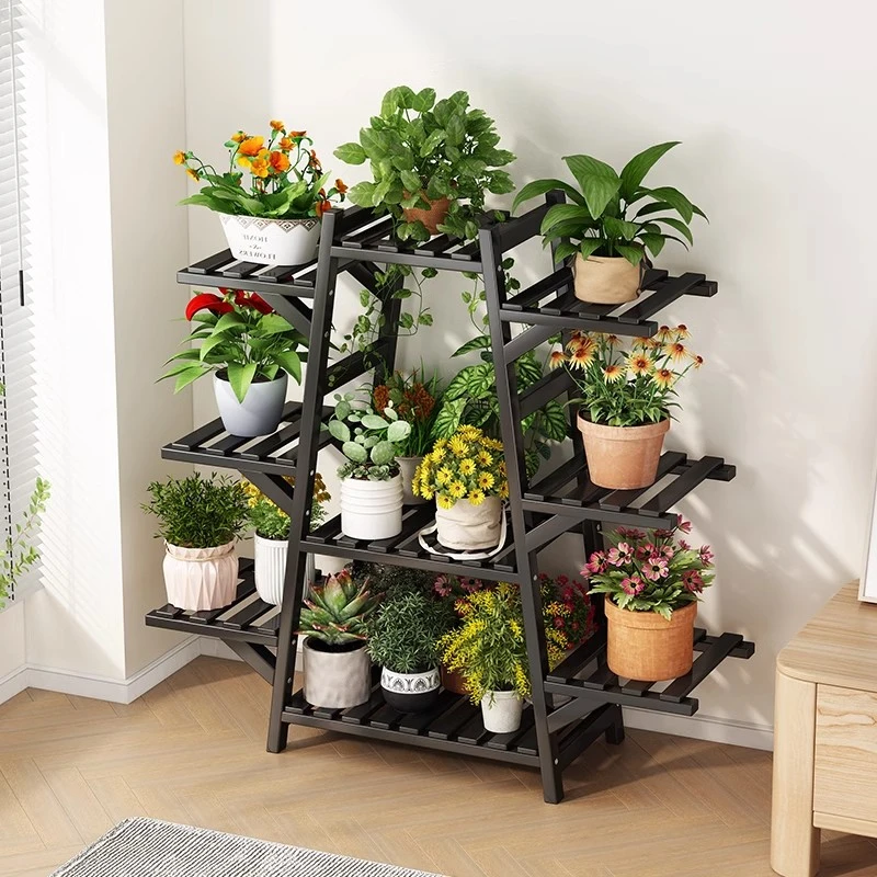 花架阳台置物架北欧风落地客厅绿植摆放架绿萝多肉专用花架盆栽架