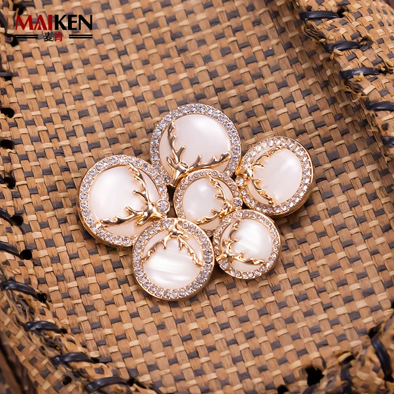 纽扣金属大衣扣高档上衣外套风衣小香风扣子高档袖扣毛呢羊绒装饰