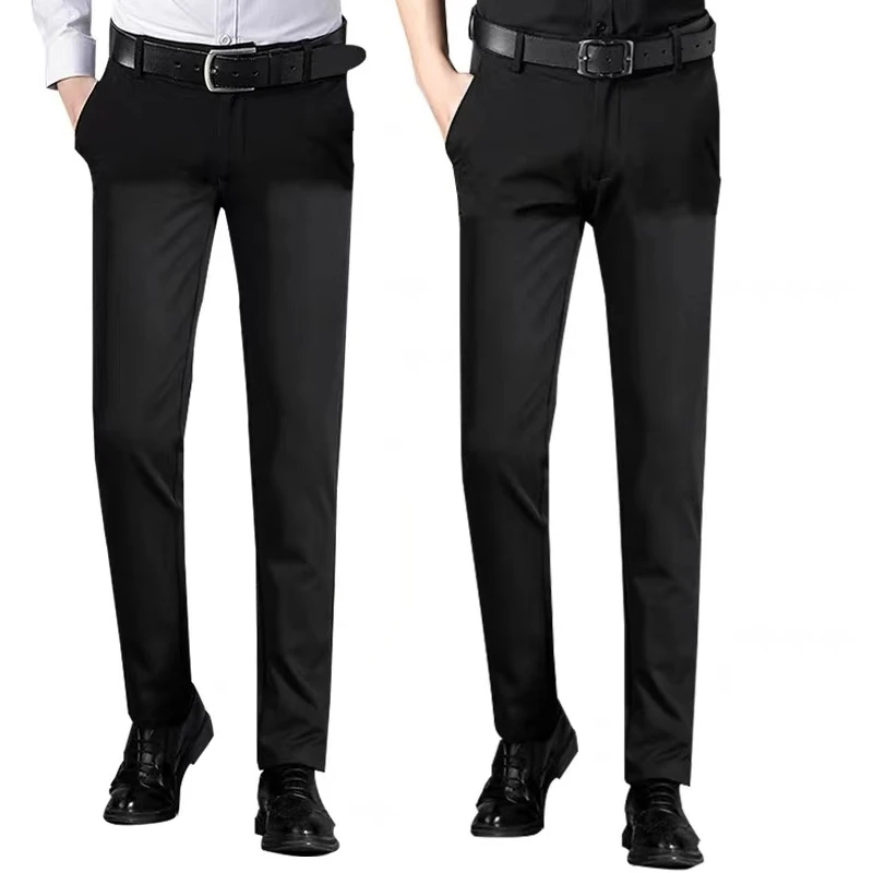 A2 男士商务休闲裤，秋冬保暖，锦氨纶面料，舒适透气，好看百搭，A2