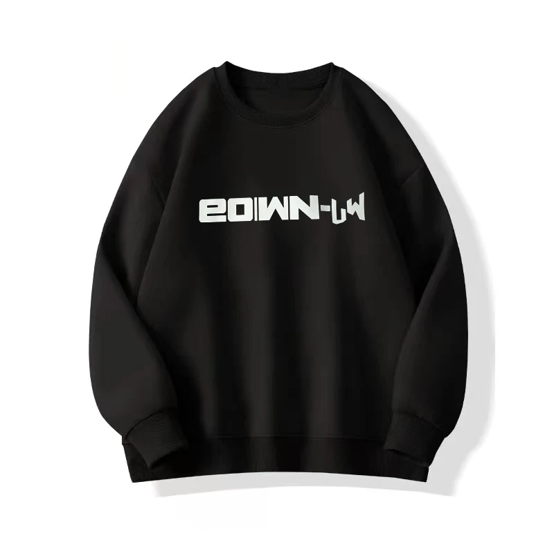 【EOI 卫衣】奥利绒卫衣时尚休闲百搭宽松潮流圆领加绒