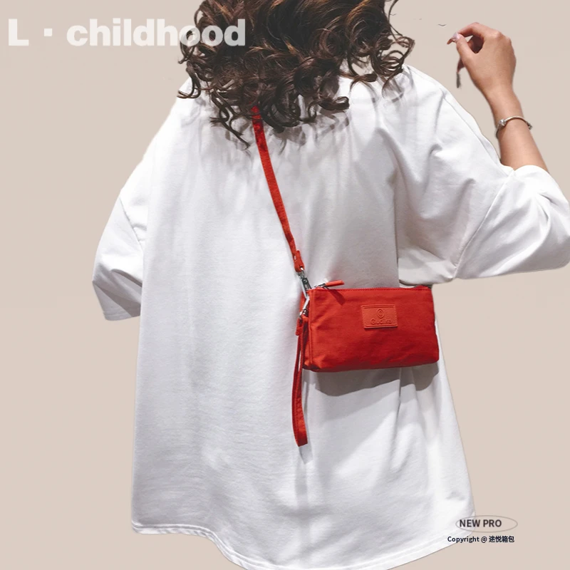 夏天装手机的手拿包轻便多层休闲百搭迷你斜挎包女士手抓包手机包